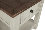 Bolanburg Oak & White End Table - Ornate Home