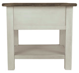 Bolanburg Oak & White End Table - Ornate Home