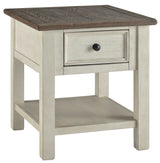 Bolanburg Oak & White End Table - Ornate Home