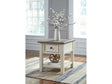 Bolanburg Oak & White End Table - Ornate Home