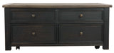 Tyler Creek Grayish Brown/Black Lift Top Coffee Table - Ornate Home