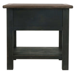 Tyler Creek Grayish Brown/Black End Table - Ornate Home