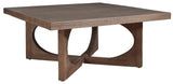 Abbianna Medium Brown Coffee Table - Ornate Home