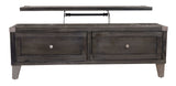 Todoe Dark Gray Lift Top Coffee Table - Ornate Home