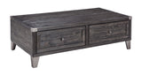 Todoe Dark Gray Lift Top Coffee Table - Ornate Home