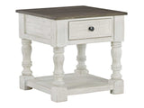 Havalance White/Gray End Table - Ornate Home