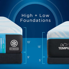 TEMPUR LUXE breeze 2.0 Medium Hybrid Mattress - Ornate Home