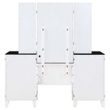 Talei White / Black Vanity Set - Ornate Home
