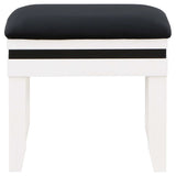 Talei White / Black Vanity Set - Ornate Home