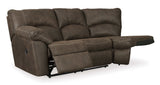 Tambo Faux Leather 2pc Manual Reclining Sectional - Ornate Home