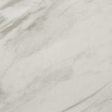 Tandi Faux White Marble / Black End Table - Ornate Home