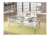 Tanika Chrome End Table - Ornate Home