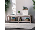 Tanya Beige Bench - Ornate Home