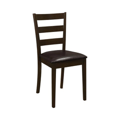 Taraval Cappuccino 5pc Dining Set w/ Bench - Ornate Home