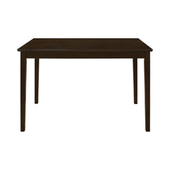 Taraval Cappuccino 5pc Dining Set w/ Bench - Ornate Home