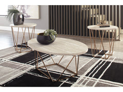 Tarica Coffee Table Set / 3pc - Ornate Home
