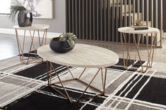 Tarica Coffee Table Set / 3pc - Ornate Home