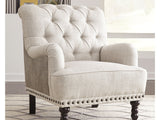 Tartonelle Ivory/Taupe Accent Chair - Ornate Home