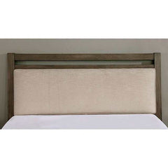 Tawana Warm Gray/Beige Eastern King Bed - Ornate Home