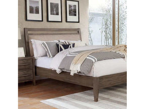 Tawana Warm Gray/Beige Queen Bed - Ornate Home