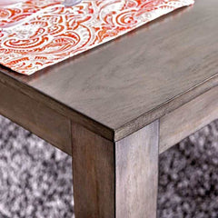 Taylah Weathered Gray & Beige Dining Set / 7pc - Ornate Home
