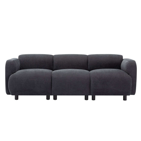 Tehama Luxury Modern Style  Sofa Dark Grey - Ornate Home