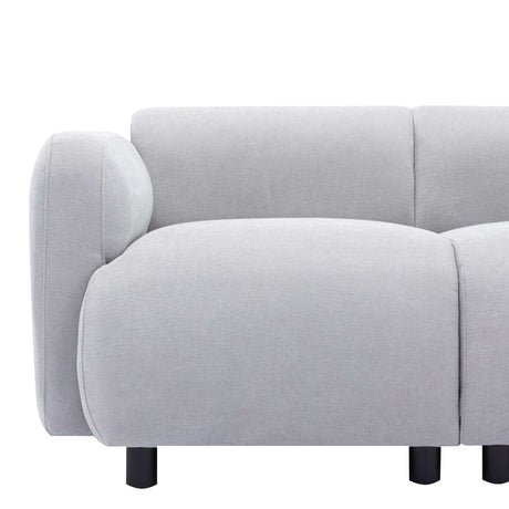 Tehama Luxury Modern Style  Sofa Gray - Ornate Home