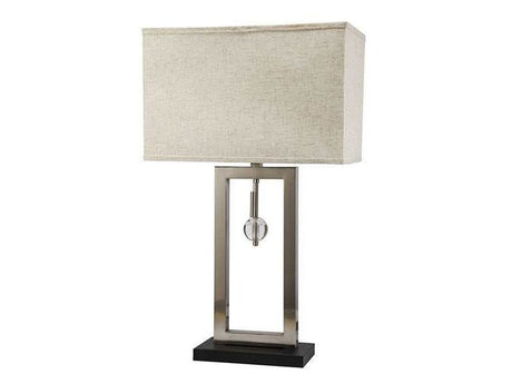 Terri Silver Table Lamp - Ornate Home