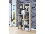Theo Grey Driftwood Bookcase - Ornate Home