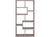 Theo Grey Driftwood Bookcase - Ornate Home