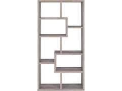 Theo Grey Driftwood Bookcase - Ornate Home
