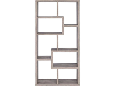 Theo Grey Driftwood Bookcase - Ornate Home