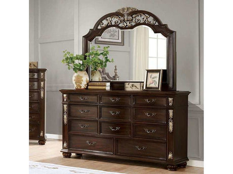 Theodor Brown Cherry Dresser - Ornate Home