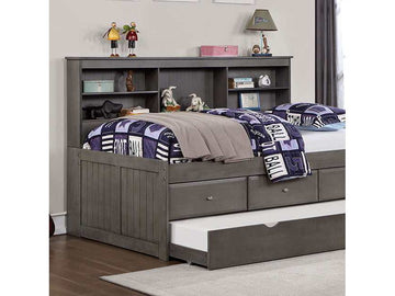 Tibalt Dark Gray Full DayBed w/ Trundle - Ornate Home