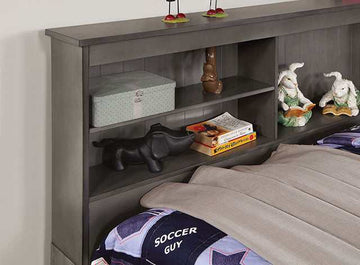 Tibalt Dark Gray Twin DayBed w/ Trundle - Ornate Home