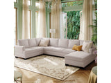Tijuana Modern U-Shape Sectional Sofa  Beige - Ornate Home