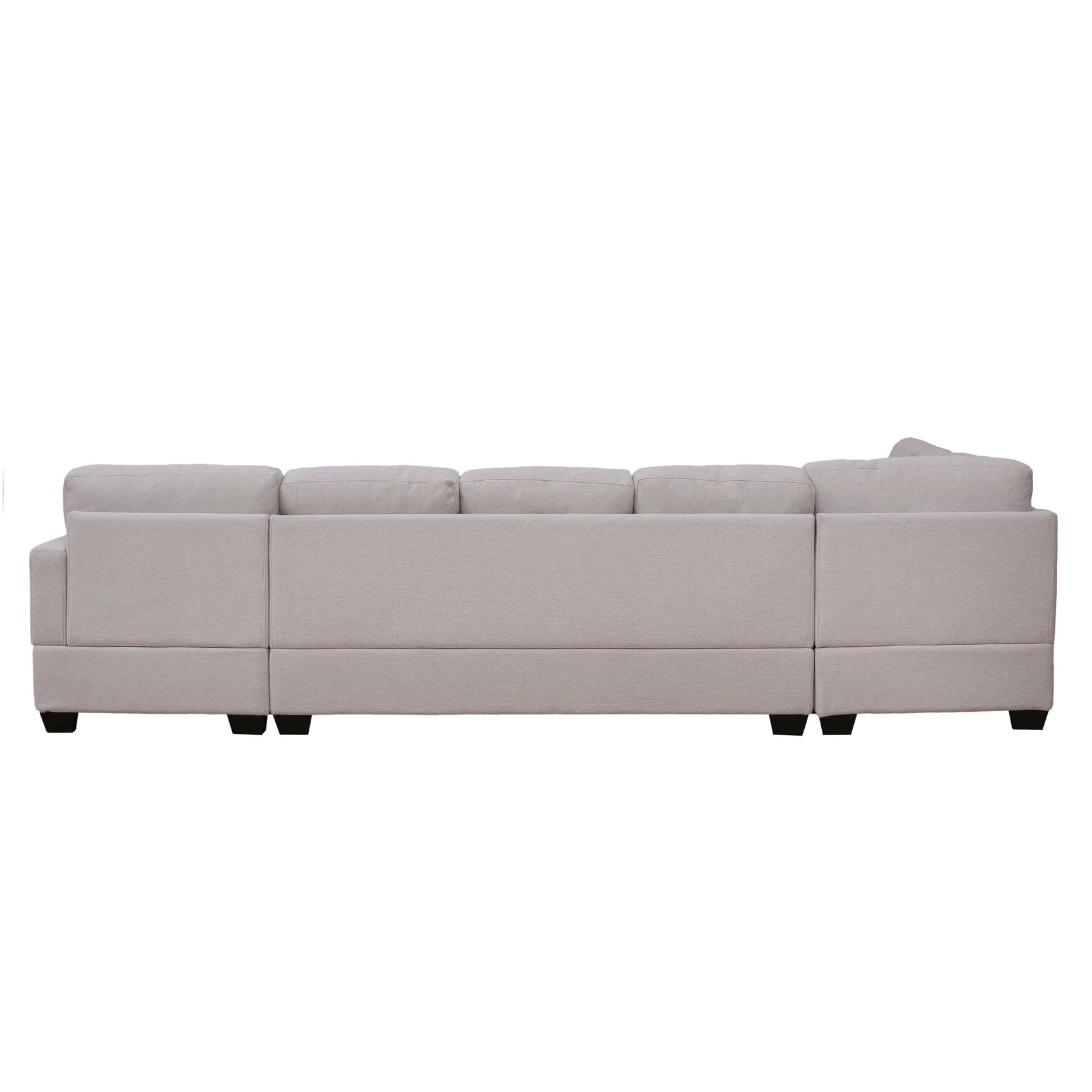 Tijuana Modern U-Shape Sectional Sofa  Beige - Ornate Home