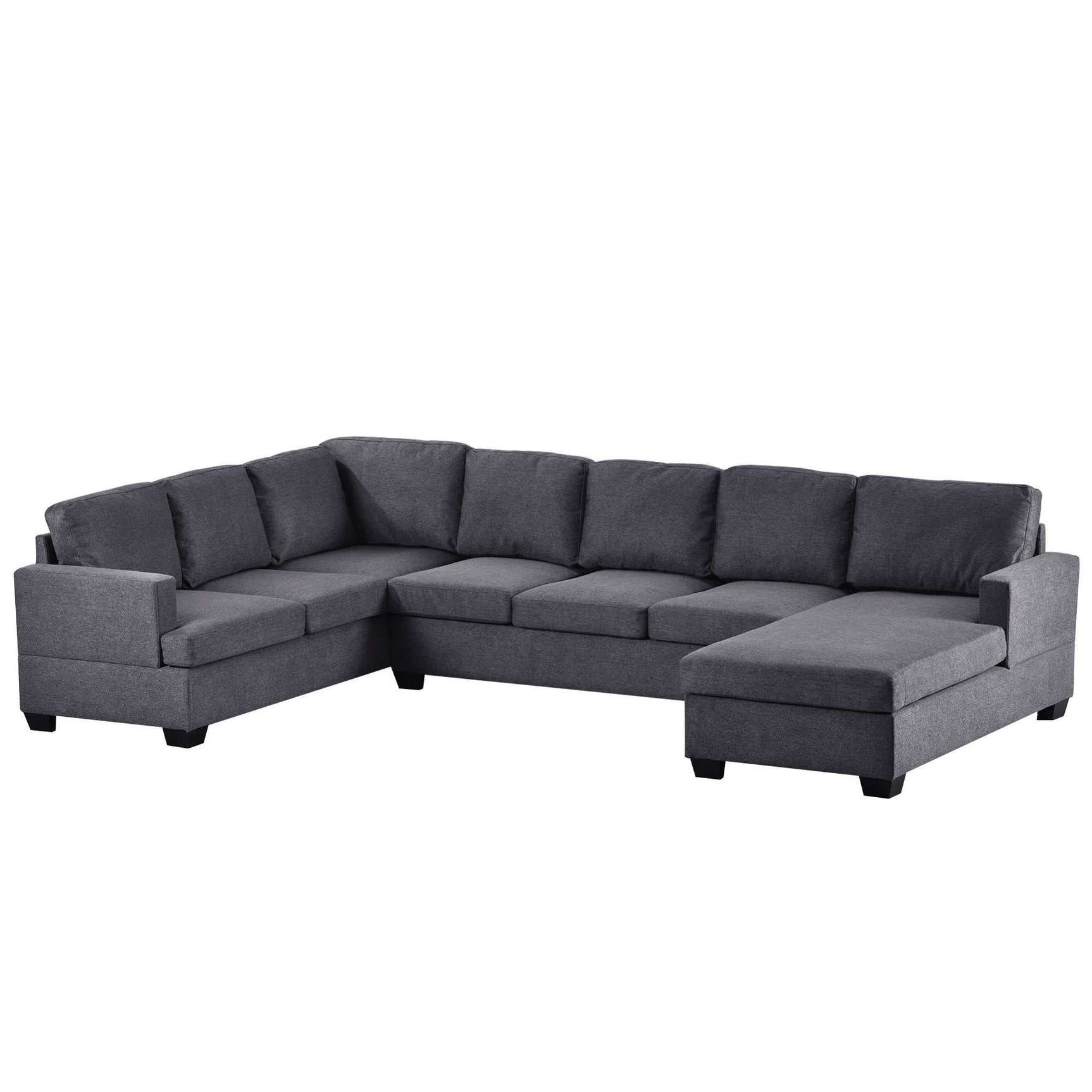Tijuana Modern U-Shape Sectional Sofa Gray - Ornate Home