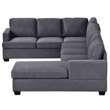 Tijuana Modern U-Shape Sectional Sofa Gray - Ornate Home