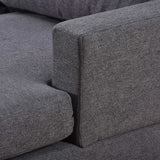 Tijuana Modern U-Shape Sectional Sofa Gray - Ornate Home