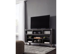 Todoe Gray 65" TV Stand - Ornate Home