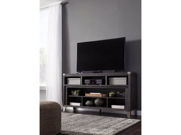 Todoe Gray 65" TV Stand - Ornate Home
