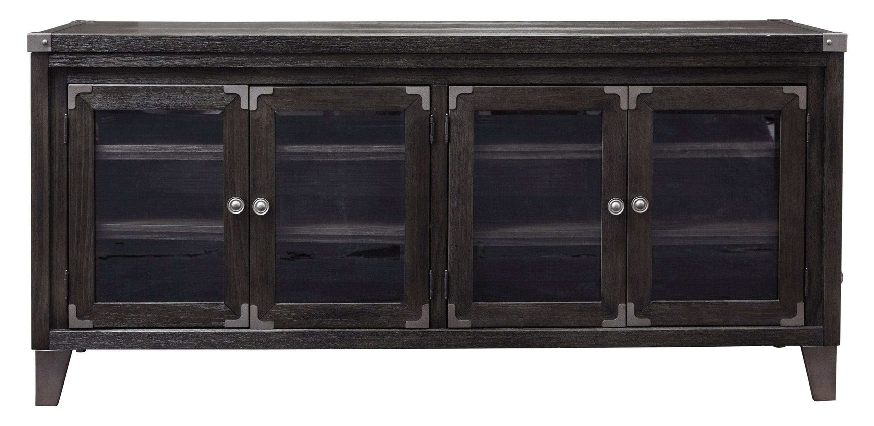 Todoe Gray 70" Extra Large TV Stand - Ornate Home