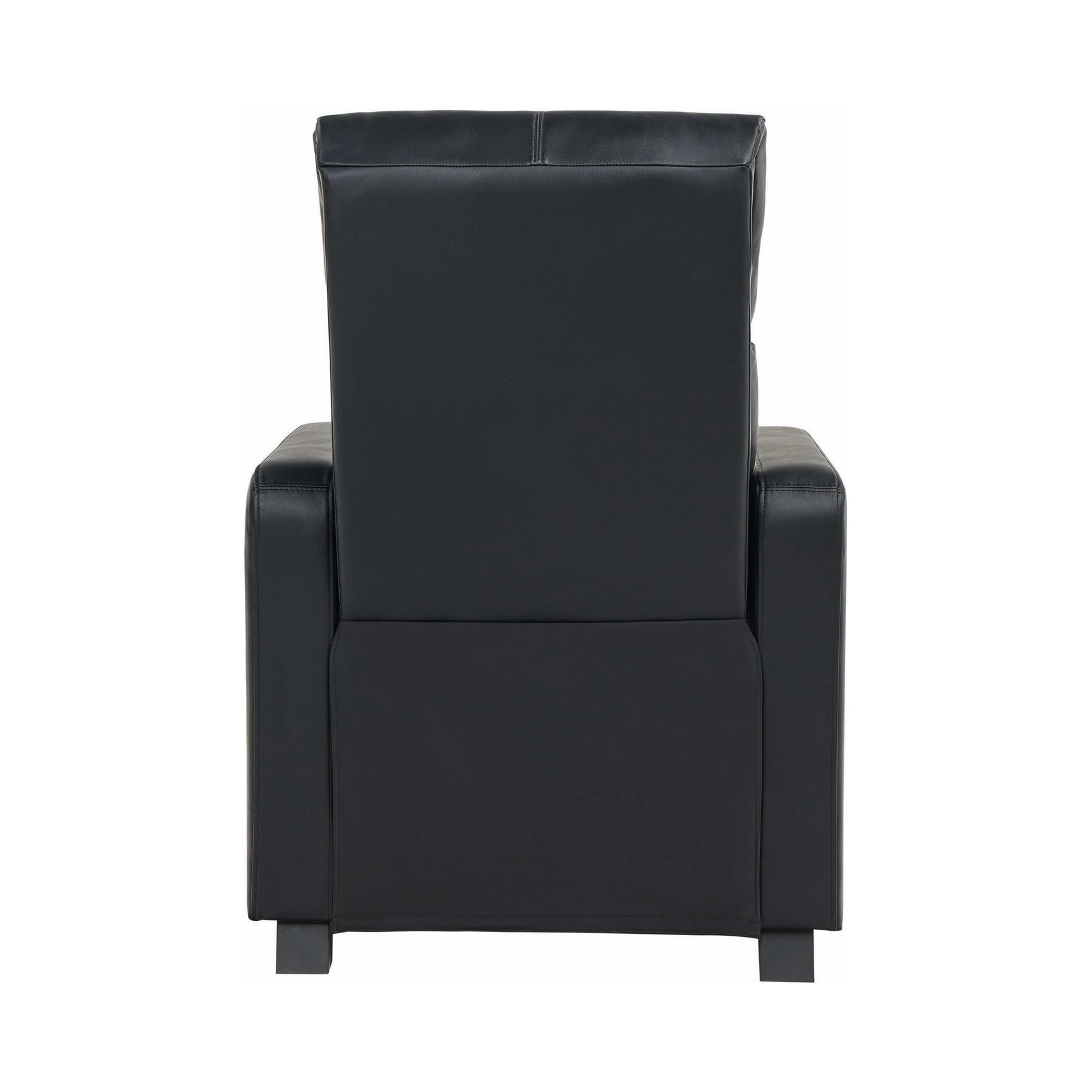 Toohey Black Push-Back Recliner - Ornate Home