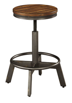 Torjin Brown & Gray Counter Height Bar Stool (Set of 2) - Ornate Home