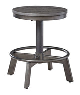 Torjin Gray Counter Height Bar Stool (Set of 2) - Ornate Home