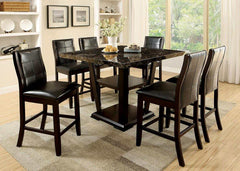 Townsend II Brown Cherry Counter Height Chair (Set of 2) - Ornate Home