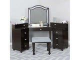 Tracie Obsidian Gray Vanity Set - Ornate Home