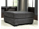 Tracling Slate Oversized Ottoman - Ornate Home