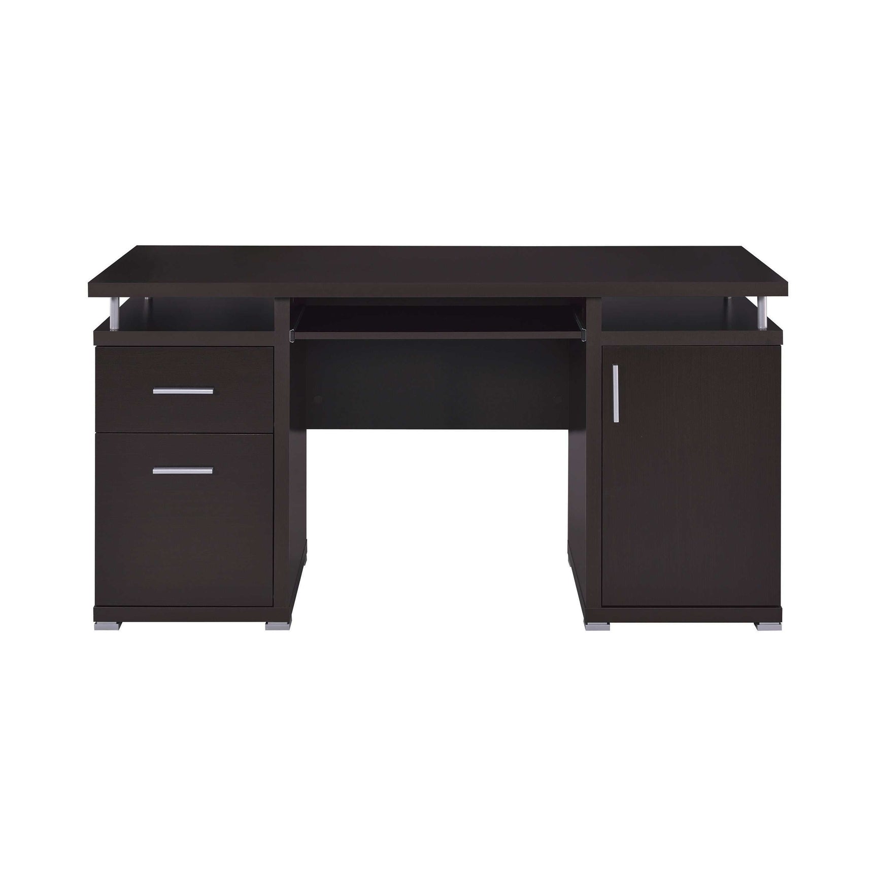 Tracy Cappuccino Computer Desk - Ornate Home